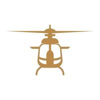 elicottero icona logo design vettore