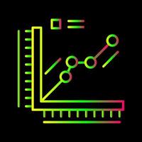icona del grafico vettoriale