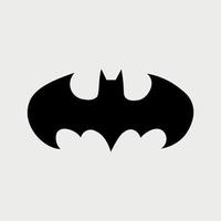 Batman logo design vettore