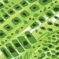verde biologia foglia cellule ispirato forma astratto sfondo vettore sfondo isolato su piazza modello. semplice e piatto scienza fondale per sociale media inviare, manifesto, opuscolo carta stampe, sciarpa.