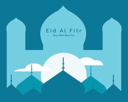 eid al Fitr illustrazione vettore