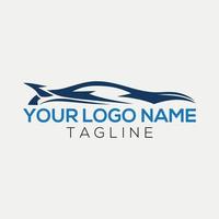 auto logo design con vettore formato.