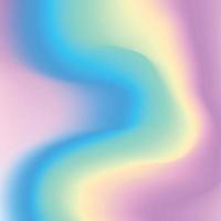 astratto sfondo di olografico Foglio. sfondo olografico pastello neon colore superficie con iridescente astratto. illustrazione ologramma iridescente spettro struttura con morbido curva e onda. vettore