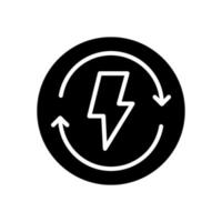 energia icona per il tuo sito web disegno, logo, app, ui. vettore