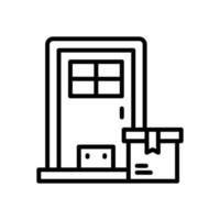 casa consegna icona per il tuo sito web disegno, logo, app, ui. vettore
