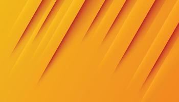astratto moderno giallo e arancia sfondo diagonale strisce struttura vettore