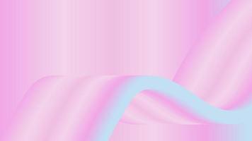 astratto 3d rosa e blu onda miscela per atterraggio pagina creativo vettore