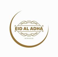 eid al adha saluti vettore