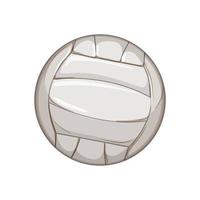 pallavolo palla sport cartone animato vettore illustrazione