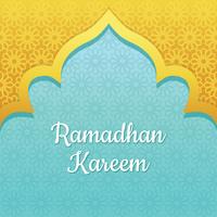 Sfondo di Ramadhan Kareem vettore