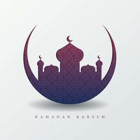 illustrazione di sfondo ramadan vettore