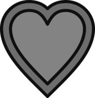 icona di vettore del cuore