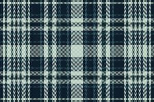 tartan plaid con notte colore modello. vettore