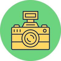 icona di vettore della macchina fotografica della foto