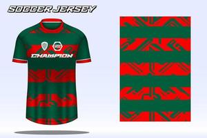 calcio maglia sport maglietta design modello per calcio club vettore