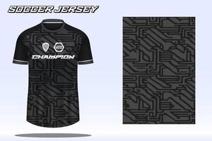 calcio maglia sport maglietta design modello per calcio club vettore