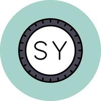 Siria comporre codice vettore icona