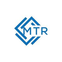 mt lettera logo design su bianca sfondo. mt creativo cerchio lettera logo concetto. mt lettera design. vettore