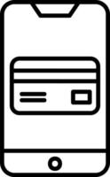 pagamento metodo vettore icona