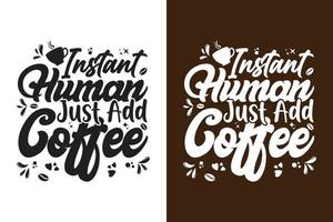 caffè amante svg design vettore