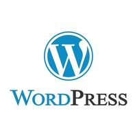 wordpress logo vettore, wordpress icona trasparente png vettore