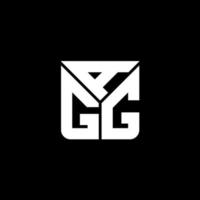 agg lettera logo creativo design con vettore grafico, agg semplice e moderno logo.