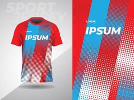 blu rosso astratto gli sport maglia calcio calcio da corsa gioco motocross Ciclismo in esecuzione vettore