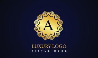 moderno lusso lettera logo per elegante attività commerciale e azienda vettore