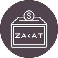 zakat vettore icona