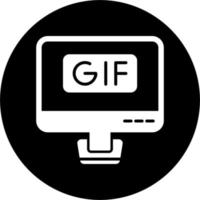 gif vettore icona