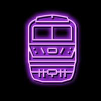 treno trasporto veicolo colore icona vettore illustrazione