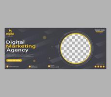 creativo marketing agenzia aziendale attività commerciale piazza sociale media inviare bandiera vettore
