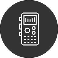 registratore giocatore vettore icona