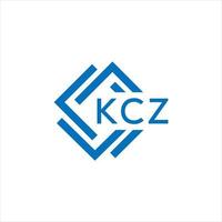 kcz lettera logo design su bianca sfondo. kcz creativo cerchio lettera logo concetto. kcz lettera design. vettore