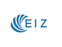 elz lettera logo design su bianca sfondo. elz creativo cerchio lettera logo concetto. elz lettera design. vettore