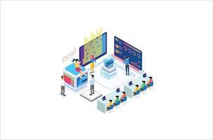 moderno isometrico 5g Internet velocità tecnologia. in linea basato vettore illustrazione adatto per diagrammi, infografica, gioco bene, e altro grafico relazionato risorse