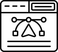 UX design vettore icona