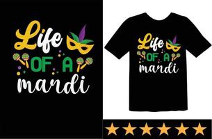 mardi gras svg t camicia design vettore