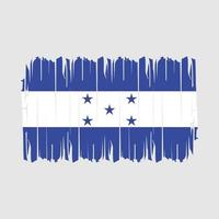 Honduras bandiera spazzola vettore