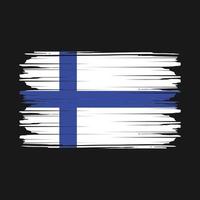 vettore bandiera finlandia
