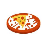 Pizza logo immagini azione vettore