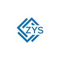 zys tecnologia lettera logo design su bianca sfondo. zys creativo iniziali tecnologia lettera logo concetto. zys tecnologia lettera design. vettore