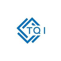 tqi tecnologia lettera logo design su bianca sfondo. tqi creativo iniziali tecnologia lettera logo concetto. tqi tecnologia lettera design. vettore