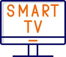 icona vettoriale smart tv