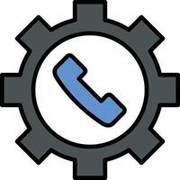 tecnico supporto vettore icona