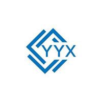 yyx tecnologia lettera logo design su bianca sfondo. yyx creativo iniziali tecnologia lettera logo concetto. yyx tecnologia lettera design. vettore