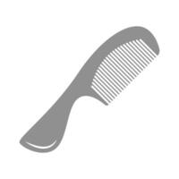 pettine capelli logo icona design vettore