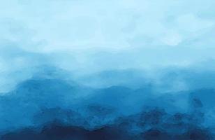 fondo di struttura della pittura di arte liquida. astratto pittura ad acquerello sfondo blu scuro colore grunge texture di sfondo vettore
