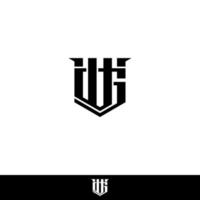 astratto w e g iniziali vettore logo disegno, icona per attività commerciale, monogramma, modello, semplice, minimalista, elegante