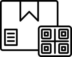 icona vettoriale codice qr